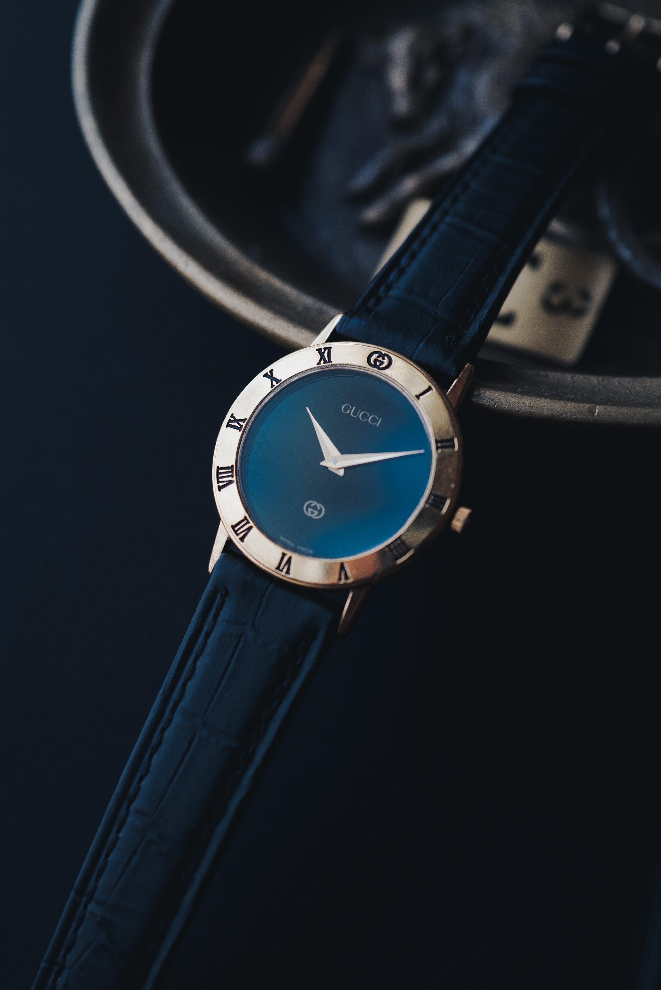 GUCCI 3000J Black Dial