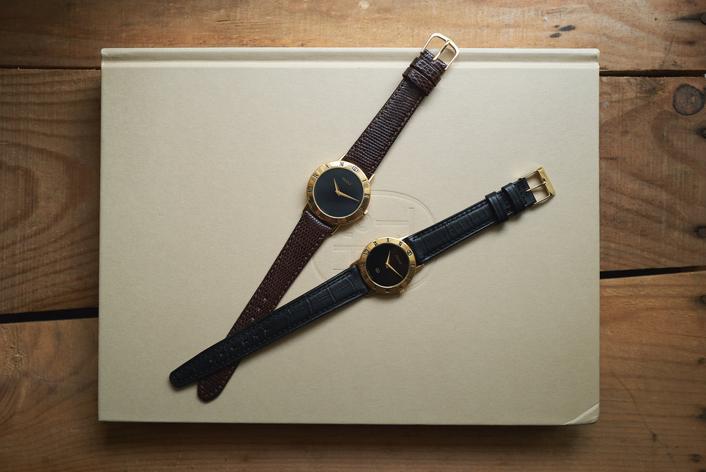 GUCCI 3000 2M Black Dial
