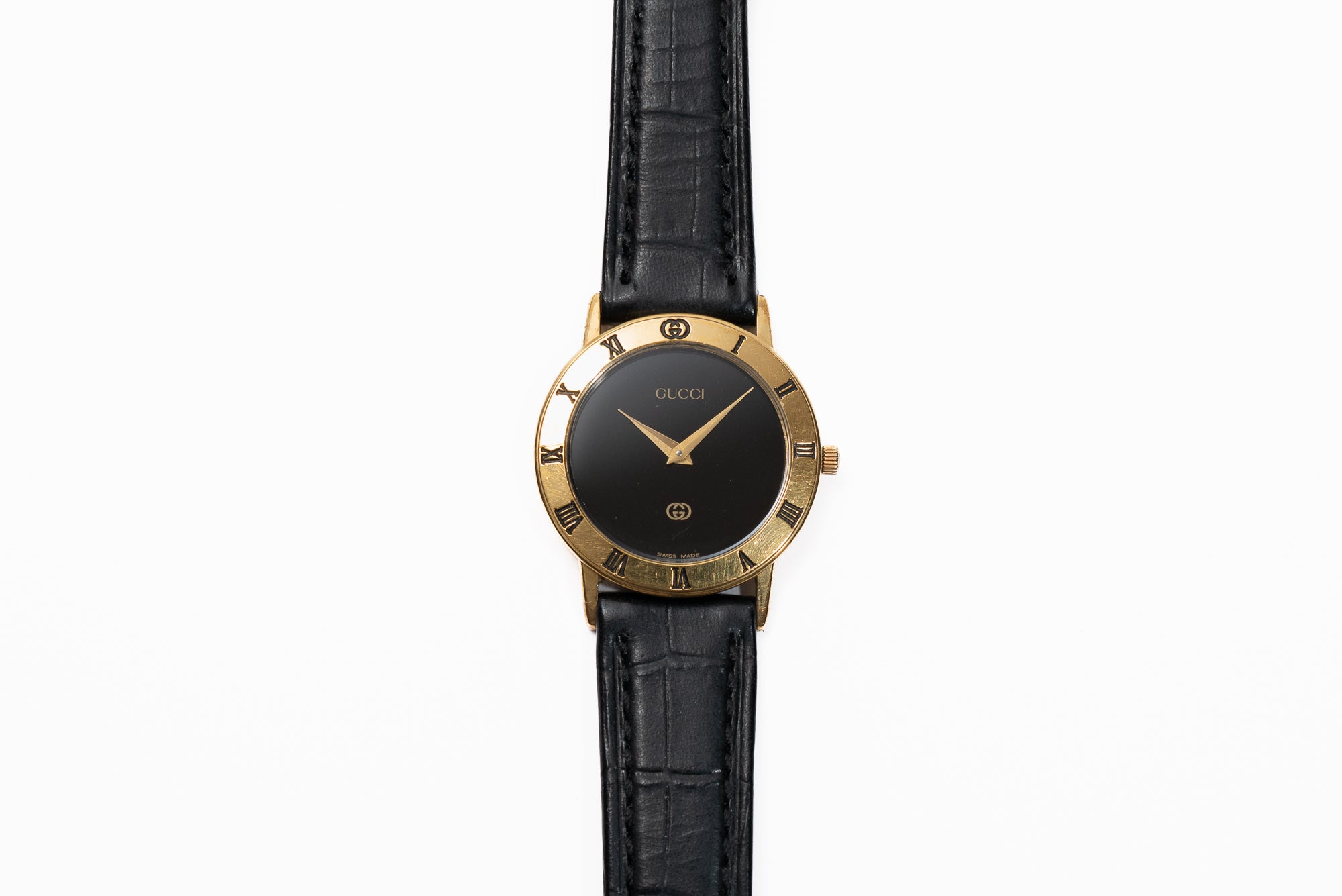 GUCCI 3000J Black Dial