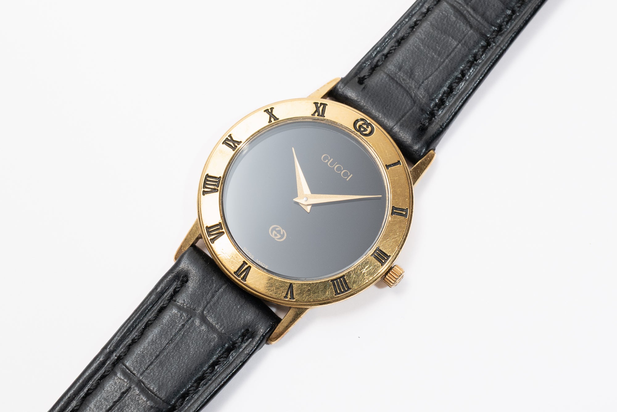 GUCCI 3000J Black Dial