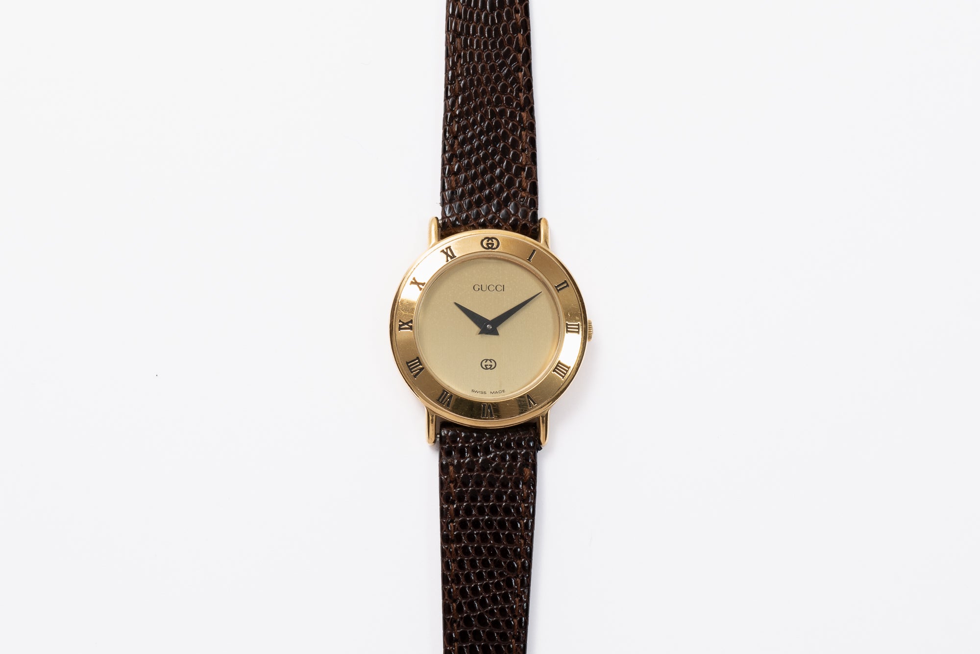 GUCCI 3000L Gold Dial