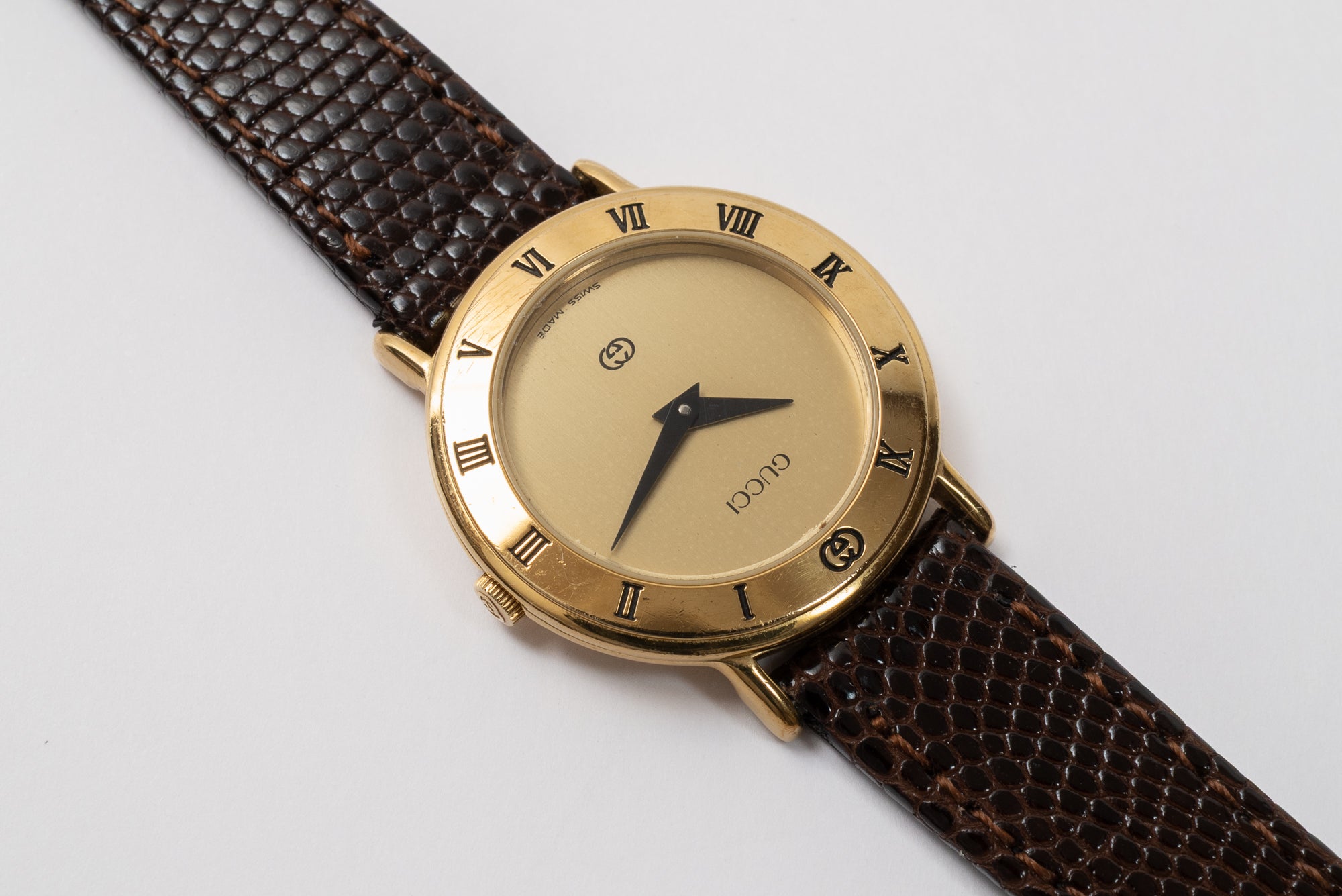 GUCCI 3000L Gold Dial