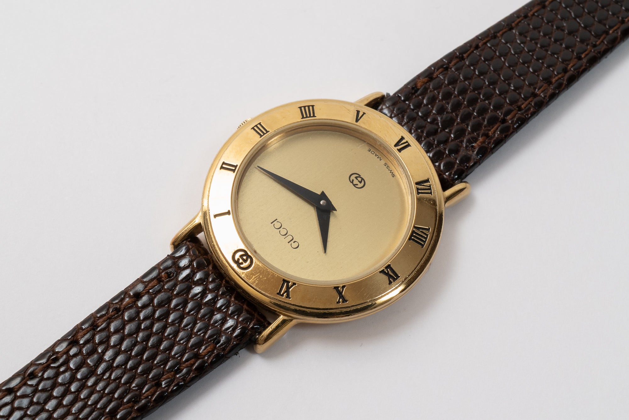 GUCCI 3000L Gold Dial