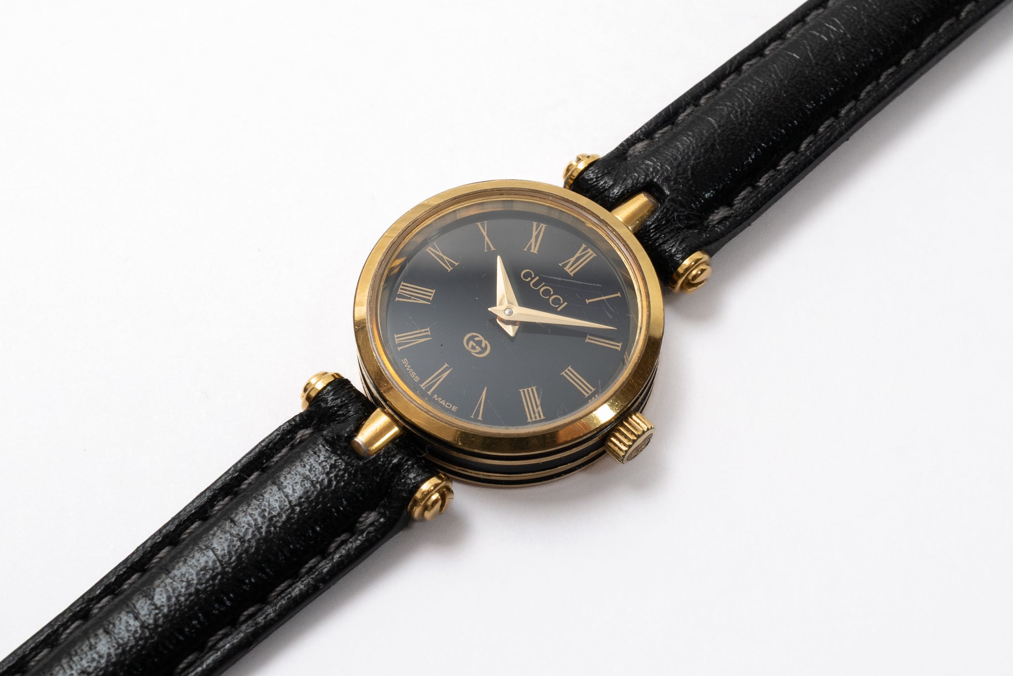 GUCCI Sherry Line 3000L Black Gold