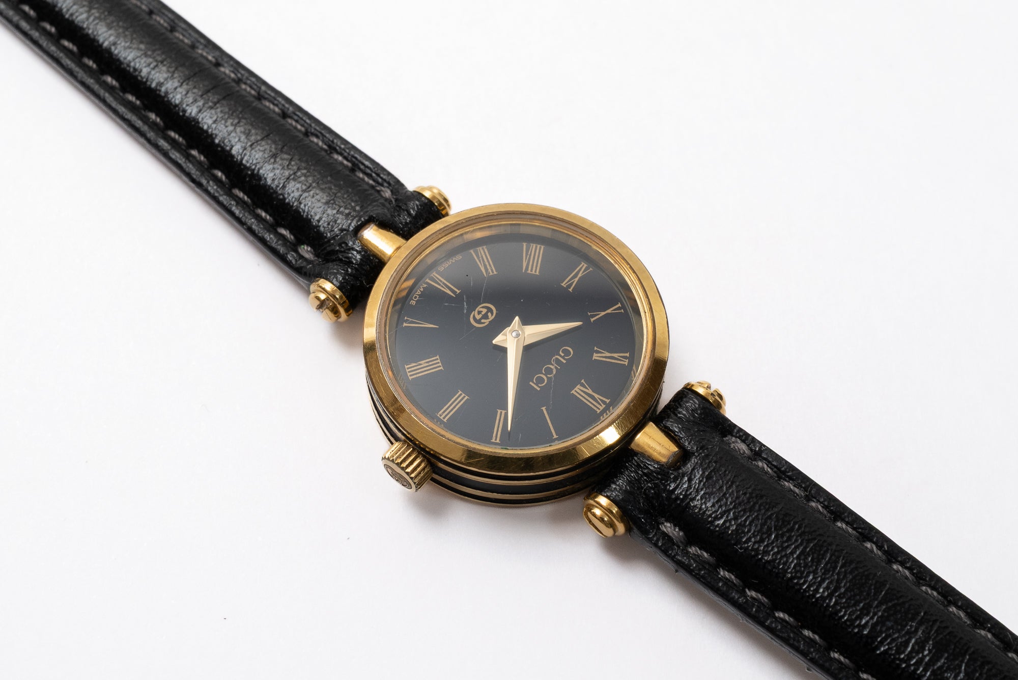 GUCCI Sherry Line 3000L Black Gold