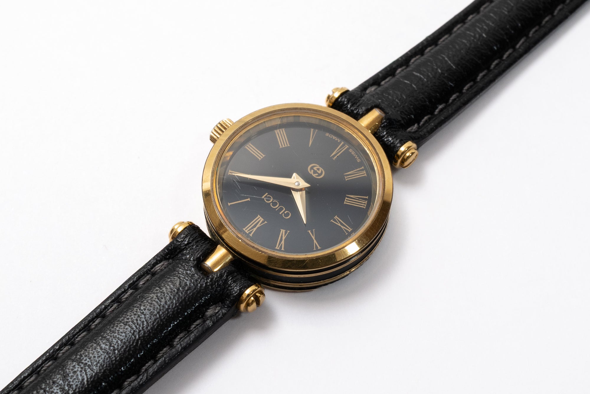GUCCI Sherry Line 3000L Black Gold