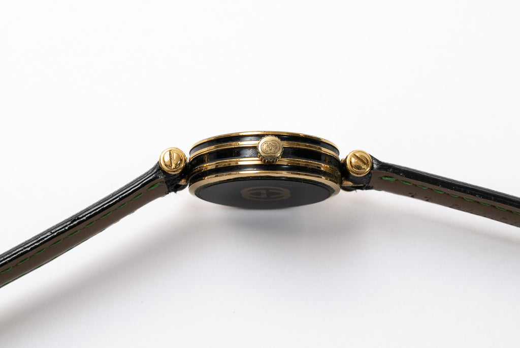 GUCCI Sherry Line 3000L Black Gold