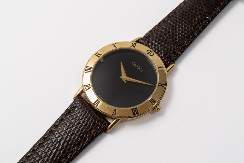 GUCCI 3000 2M Black Dial