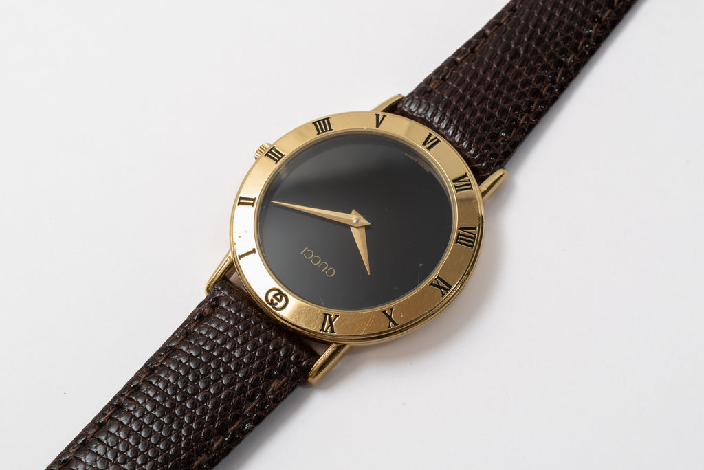 GUCCI 3000 2M Black Dial