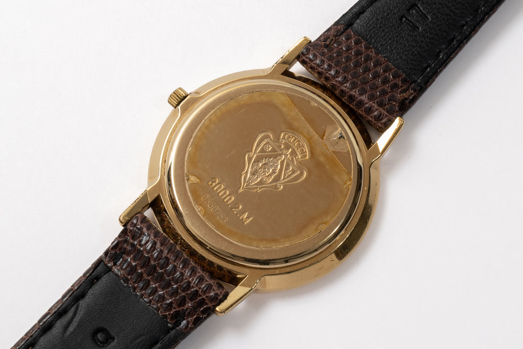 GUCCI 3000 2M Black Dial
